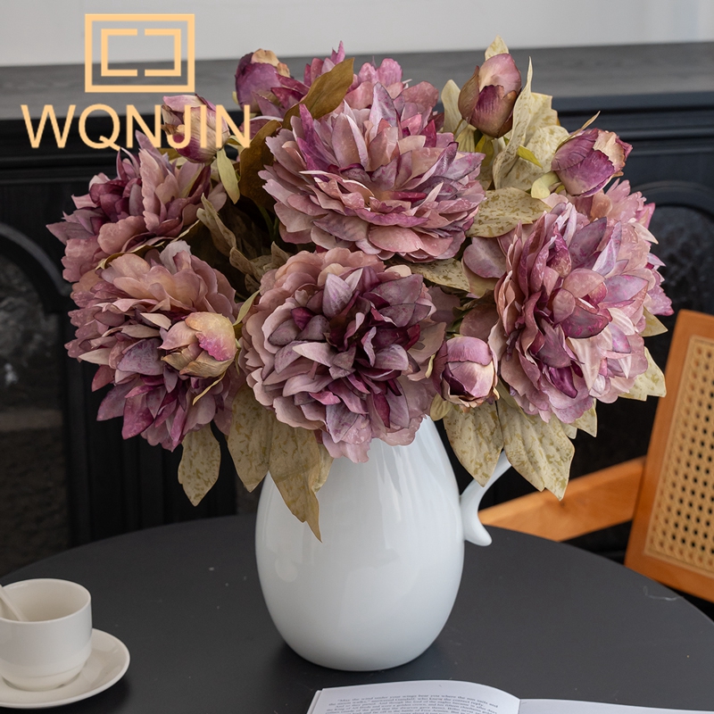 Photography Lighting Simulation - 1 Buah Bunga Simulasi Peony Besar
