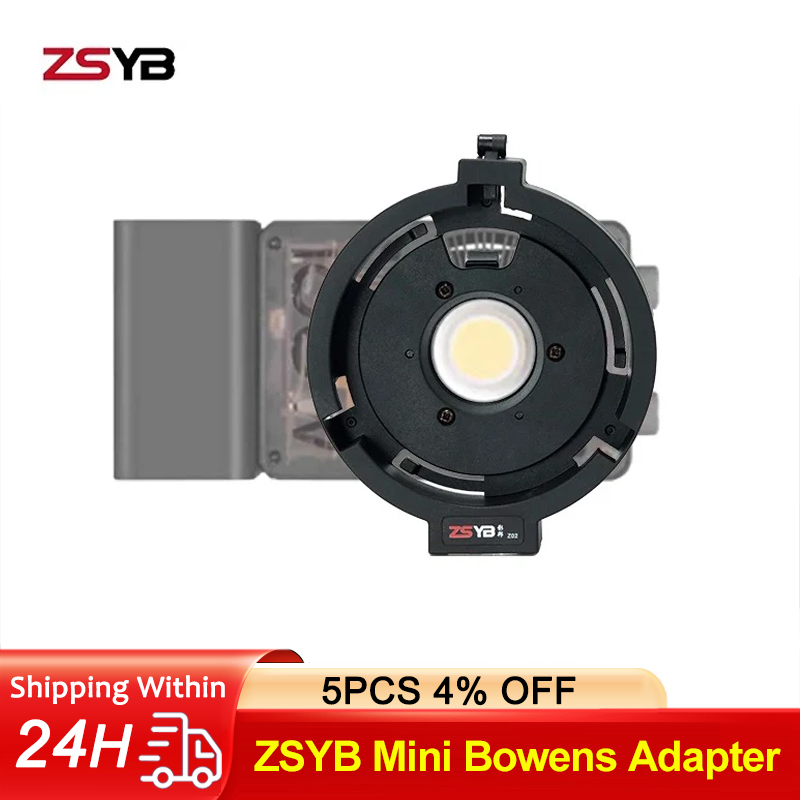 Photography Lighting Tools - ZSYB adaptor Bowens Mini, lampu fotografi