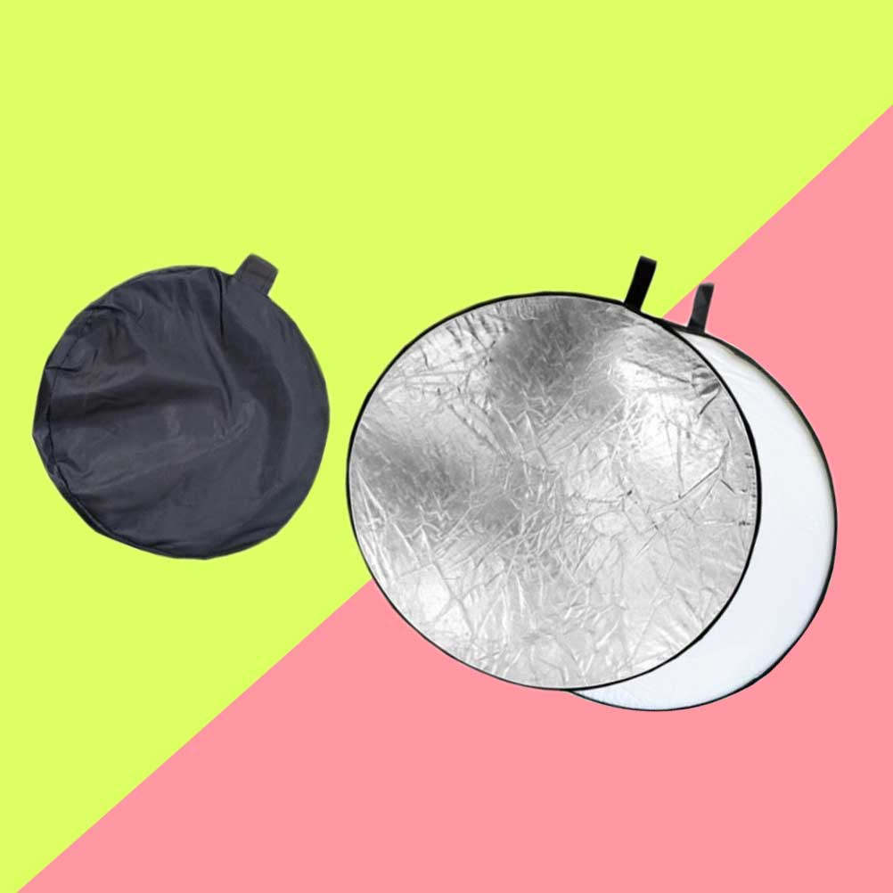 Photography Lighting Outdoor - Reflektor Fotografi 2-in-1, Difuser Lembut, Warna