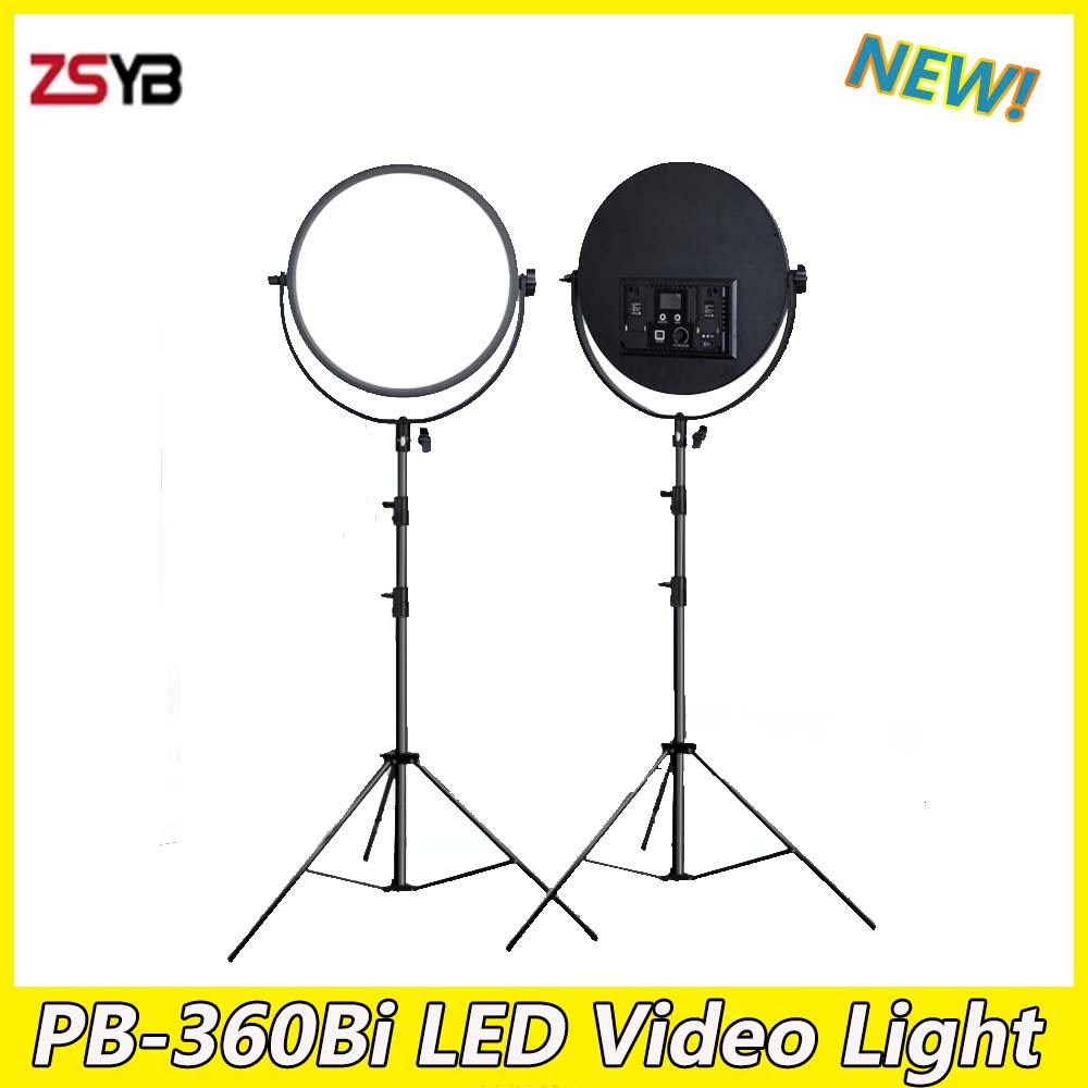Photography Lighting Tools - ZSYB lampu bermain Video LED, PB-360Bi