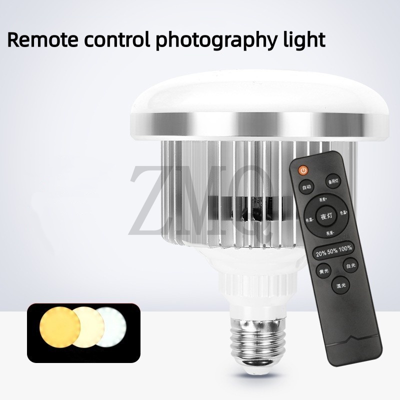 Photography Lighting Studio - Lampu E27 85W 155W 3200K-5500K LED
