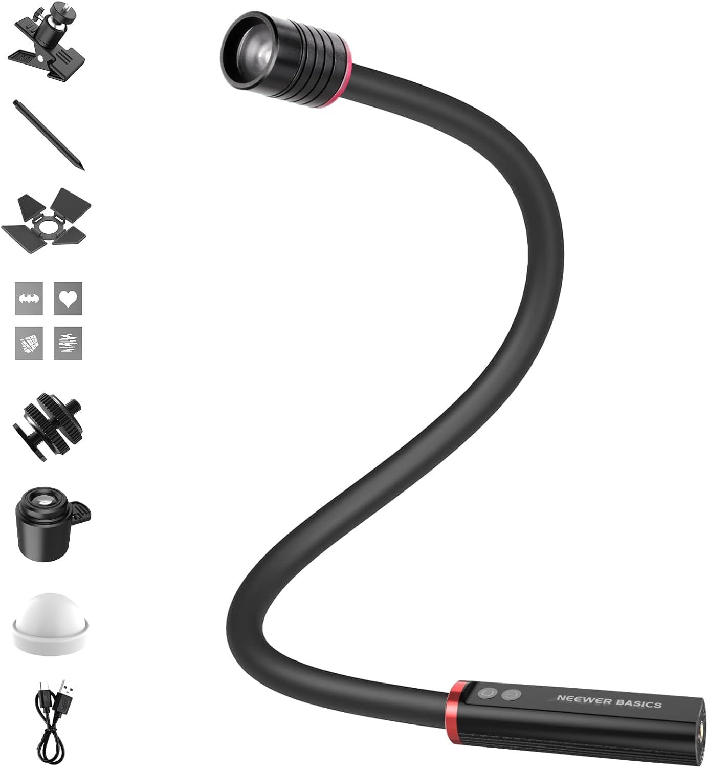 Photography Lighting Angles - NEEWER Basics ML01 Lampu LED USB