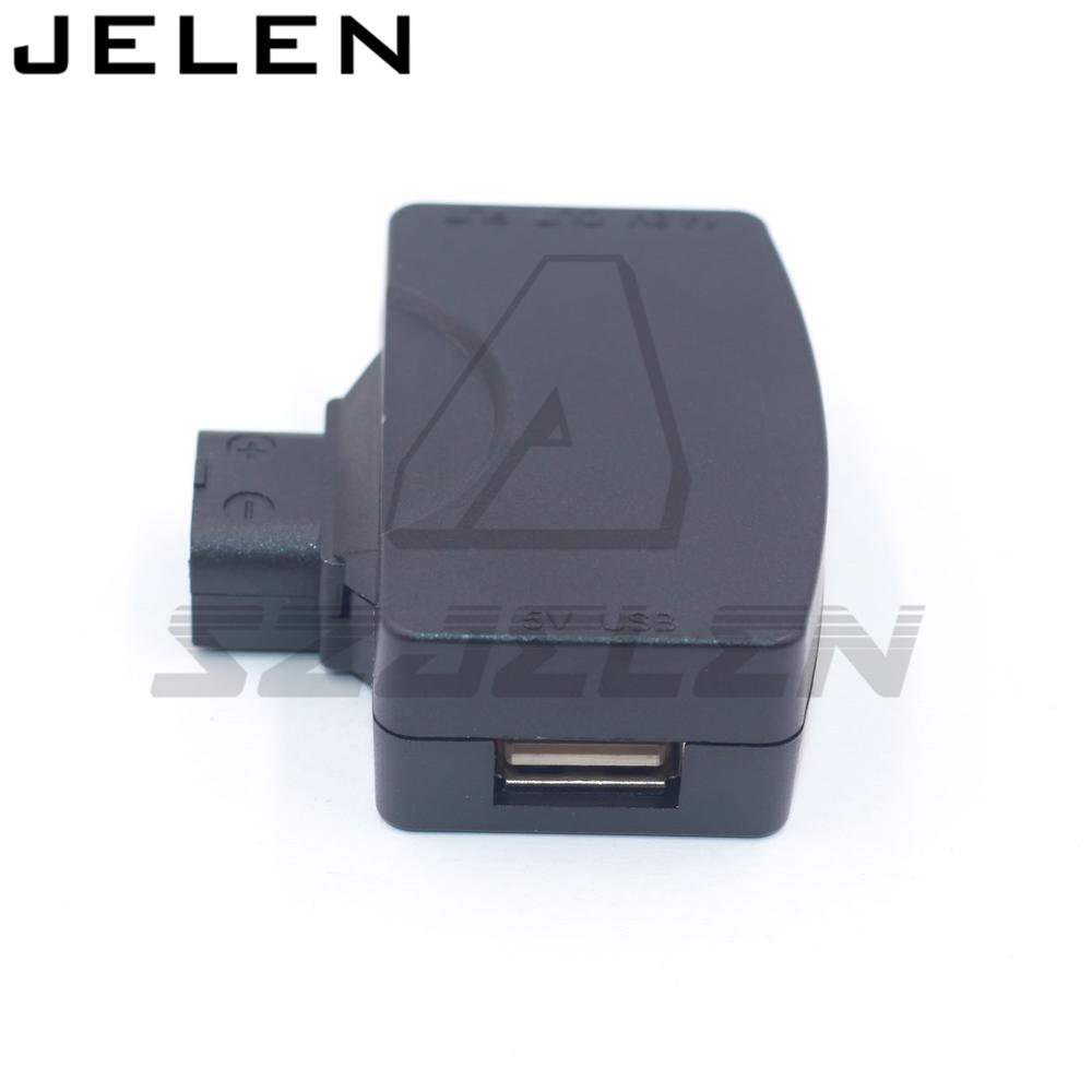 V Mount Battery - D-tap Ke P-tap dan Adaptor USB