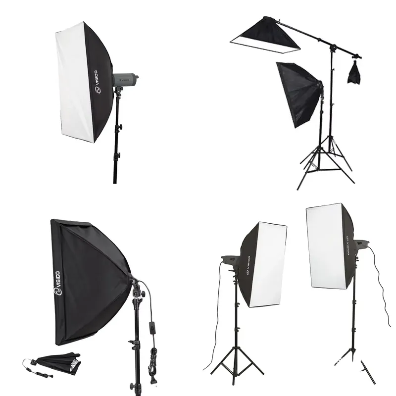 Photography Lighting Studio - Studio Foto Portabel Berkualitas Tinggi, Speedlight,