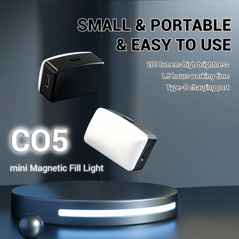Photography Lighting Studio - Lampu Ring LED Selfie Mini, lampu
