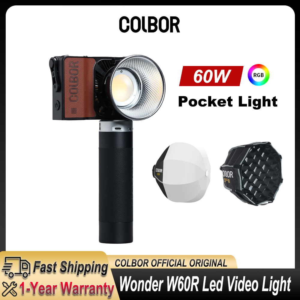 Photography Lighting For Outdoors - Lampu Video LED RGB Colbor Wonder