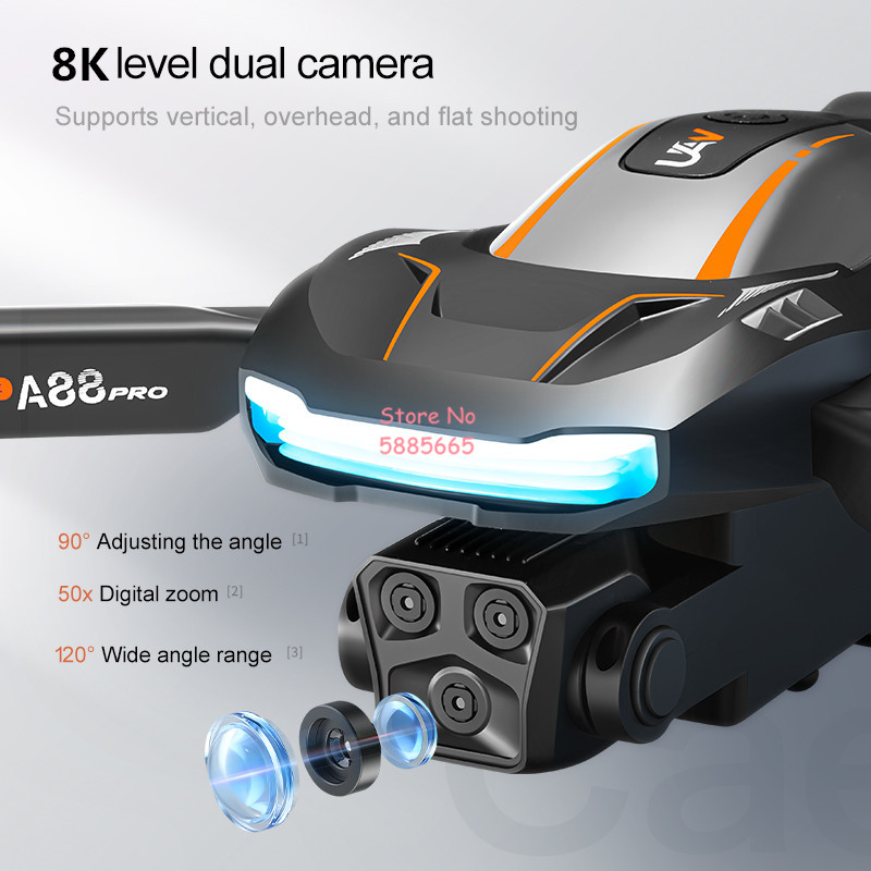 Drone RC 8K Fotografi Udara de - Photography Lighting Outdoor ulasan dan harga