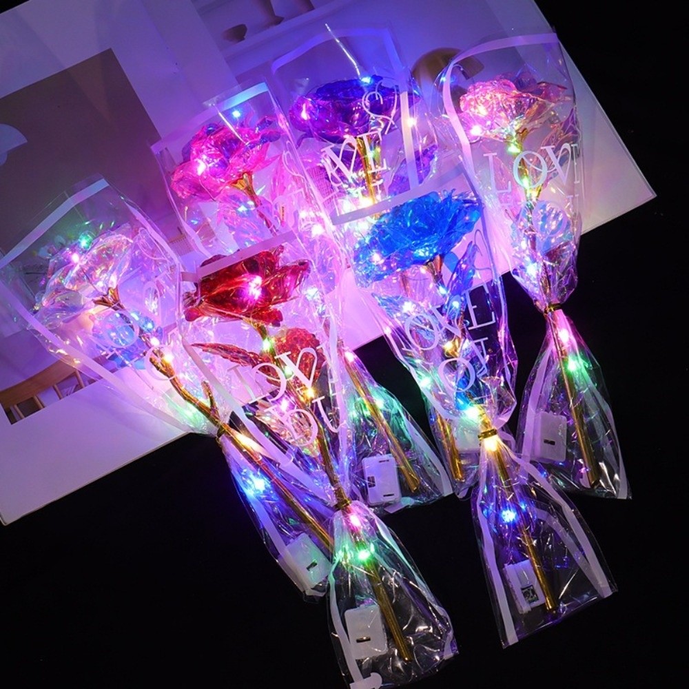 Lampu LED Bunga Mawar Berlapis - Photography Lighting Simulation ulasan dan harga