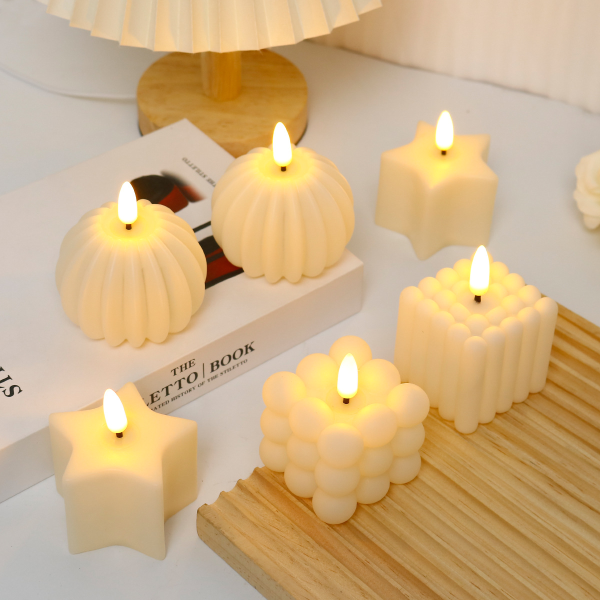 Lilin LED Kubus untuk Dekorasi - Photography And Lighting ulasan dan harga