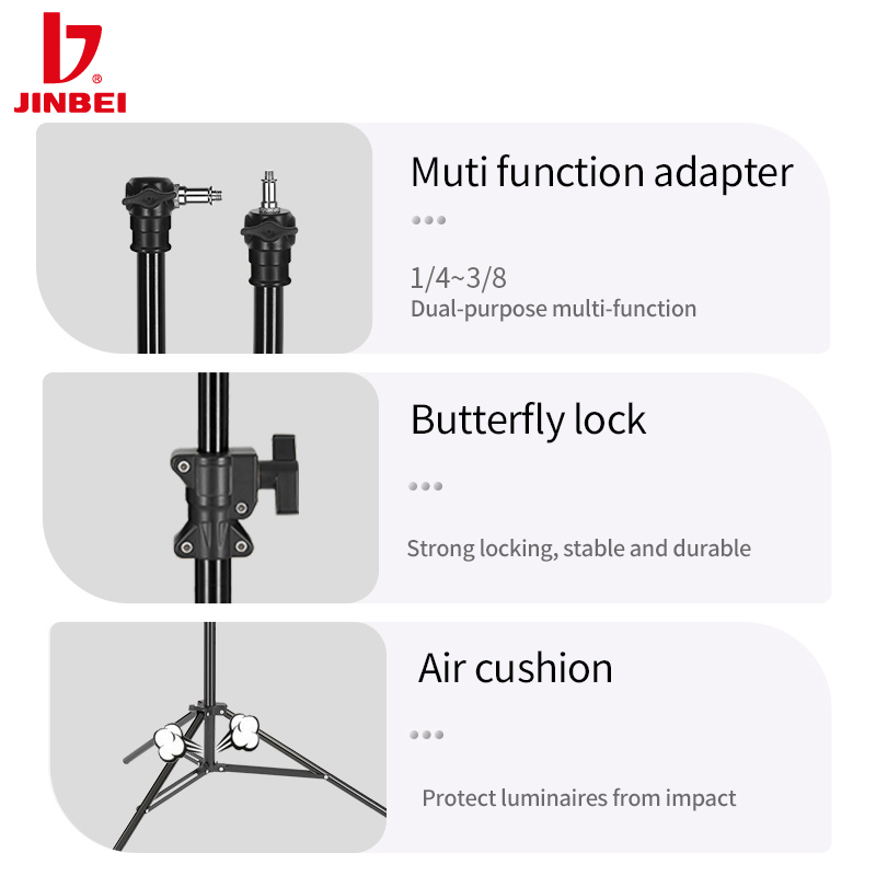 JINBEI MZ-2400FP  Penyangga La - Photography Lighting Studio ulasan dan harga