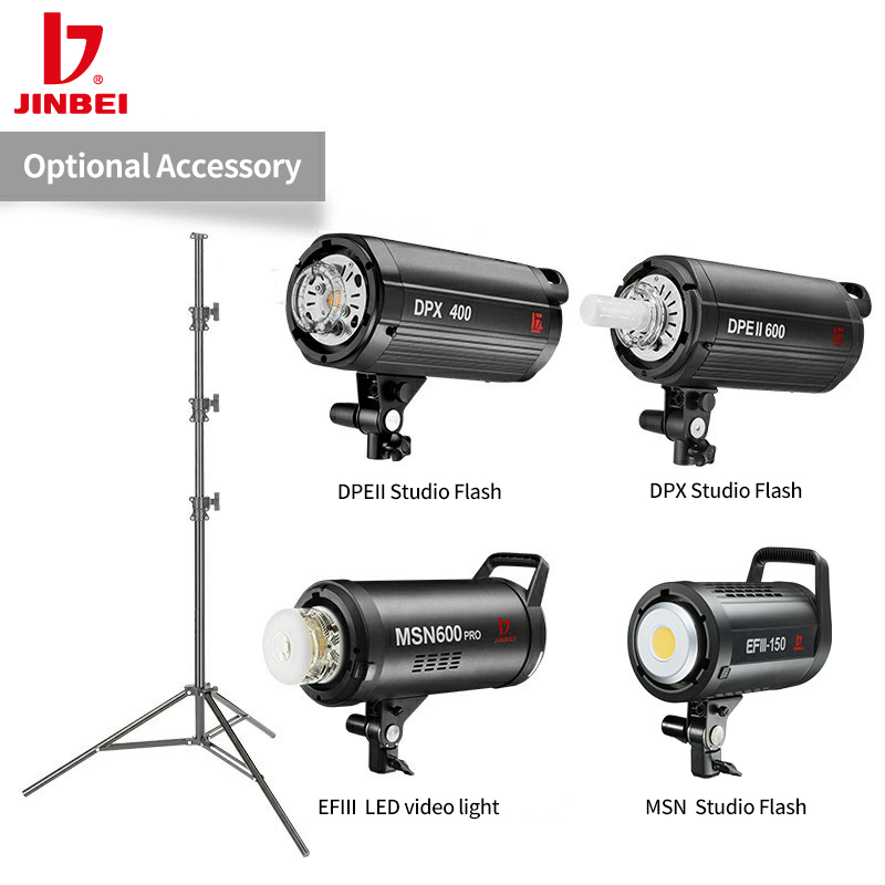 JINBEI MZ-2400FP  Penyangga La - Photography Lighting Studio ulasan dan harga
