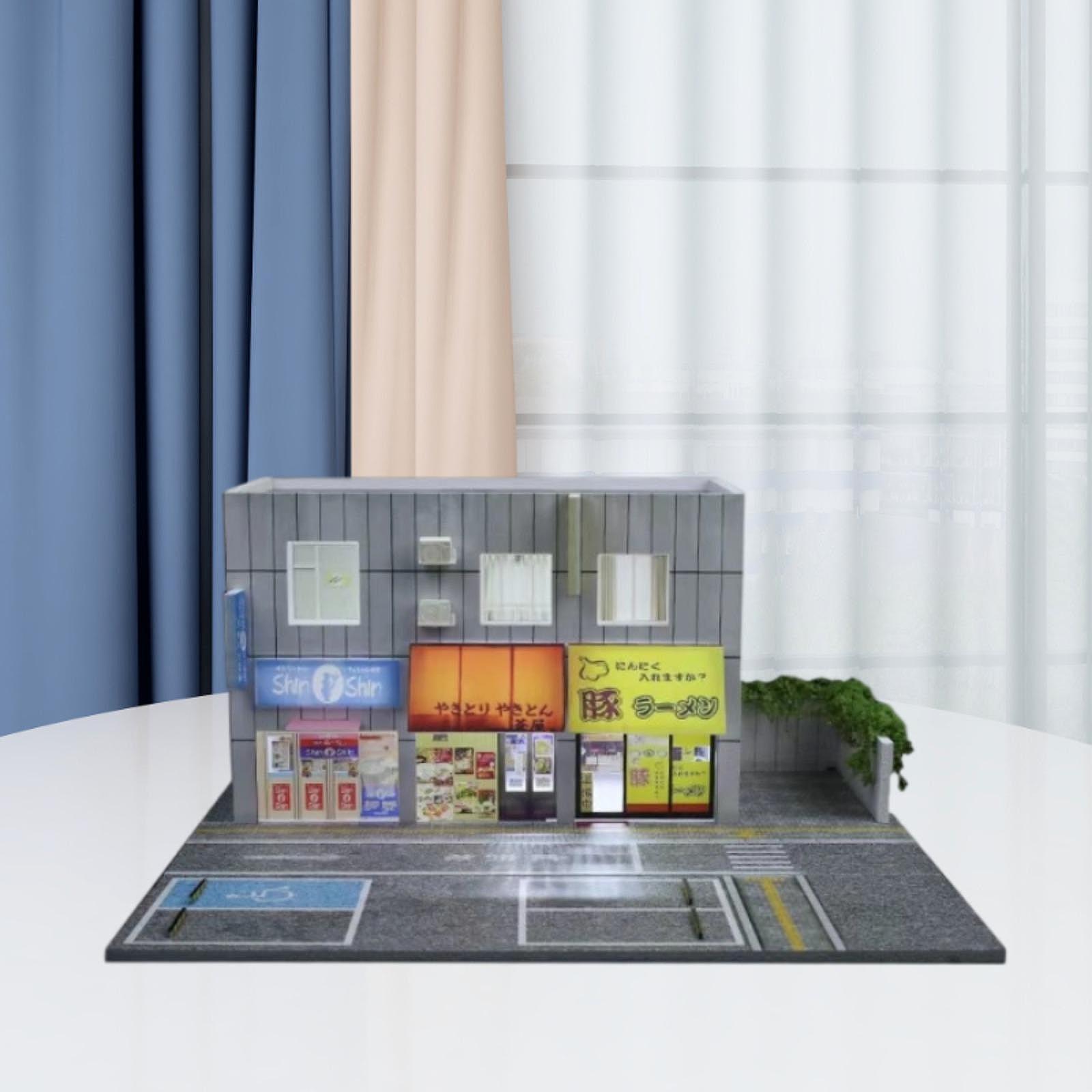 1 64 Model Miniatur Toko Jepan - Photography Lighting Simulation ulasan dan harga