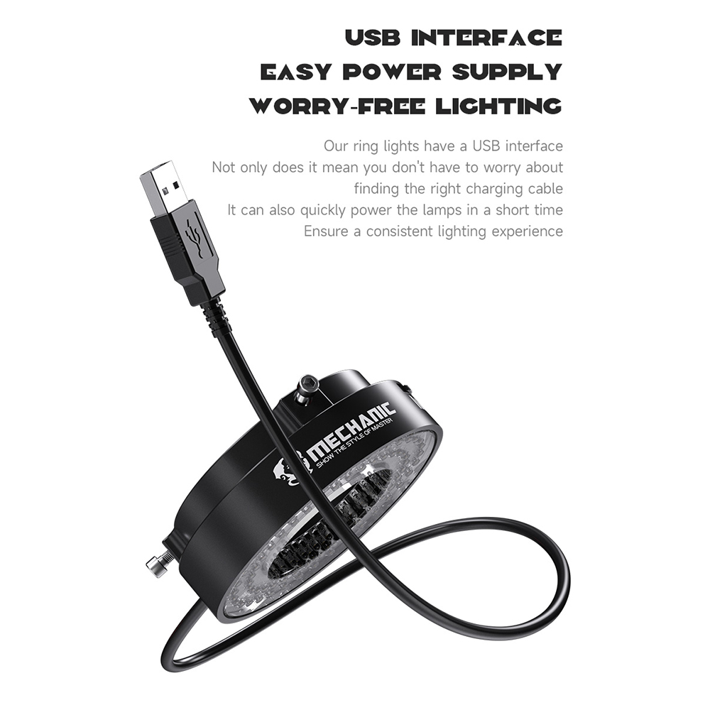 Lampu Cincin LED Mikroskop Mek - Photography Lighting Diagram ulasan dan harga
