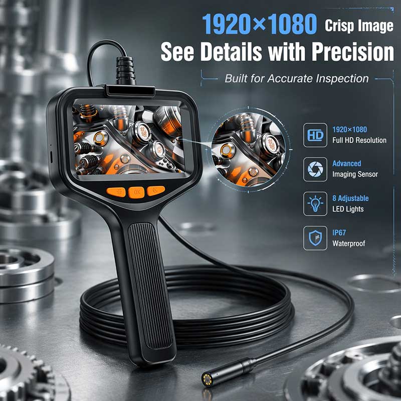 Kamera Borescope Industri HD 1 - Photography Lighting Diagram ulasan dan harga