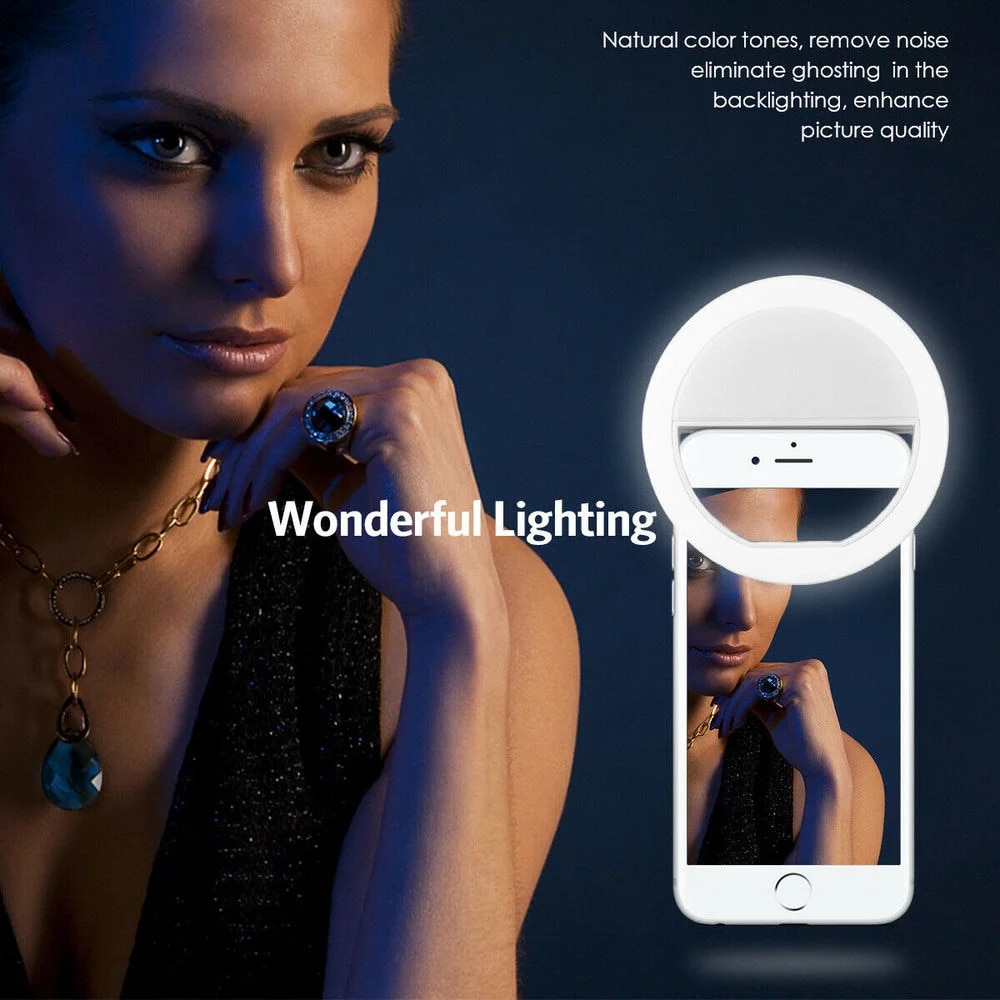 Lampu Ring LED swafoto isi ula - Photography Lighting Studio ulasan dan harga