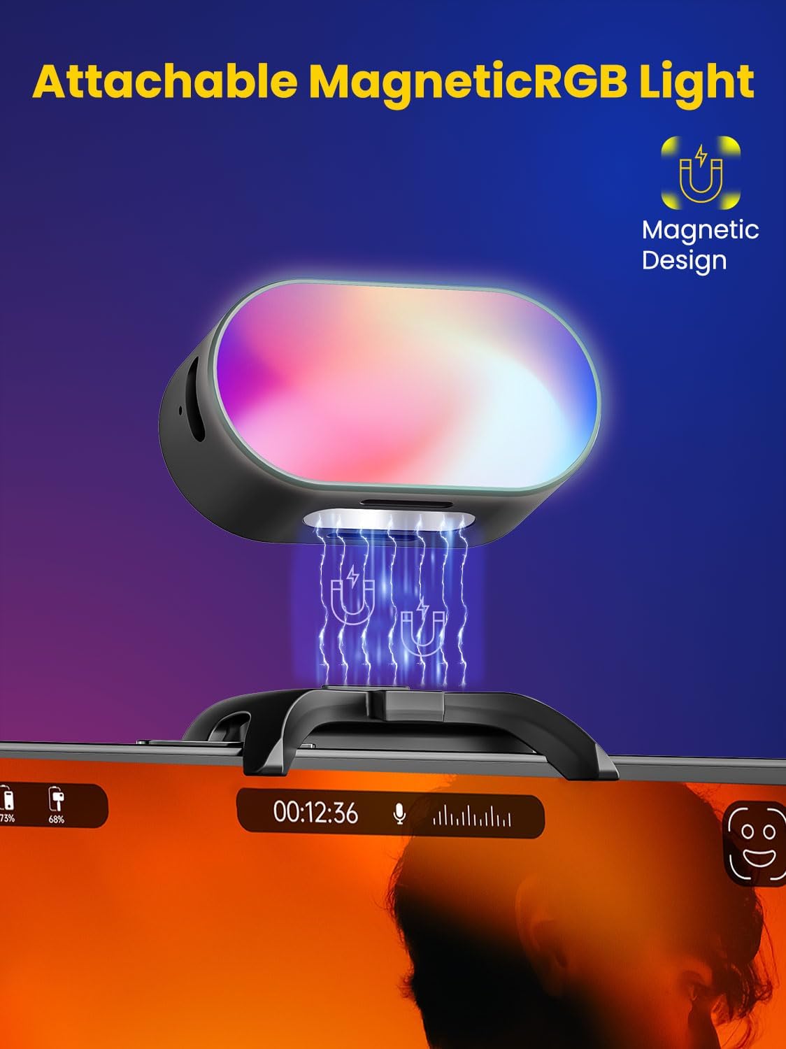 AOCHUAN Lampu Isi Magnetik RGB - Photography And Videography Lighting ulasan dan harga