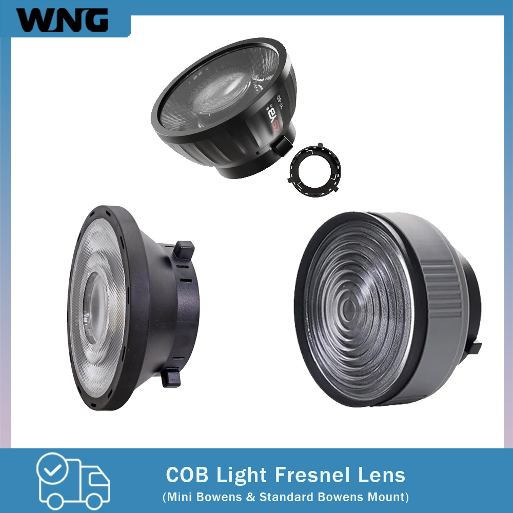 Lensa Fresnel 15-55 Derajat de - Photography Lighting Box ulasan dan harga
