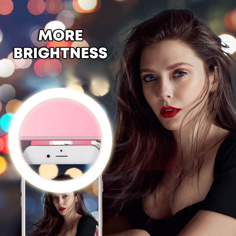 Lampu Cincin Swafoto LED Mode  - Photography Lighting Studio ulasan dan harga