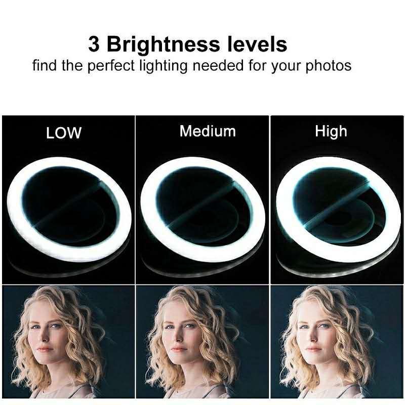 Lampu Cincin Swafoto LED Mode  - Photography Lighting Studio ulasan dan harga