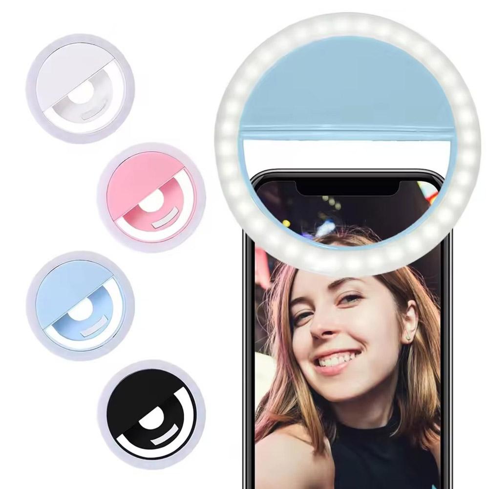 Lampu Cincin Selfie Clip On Is - Photography Lighting Description ulasan dan harga