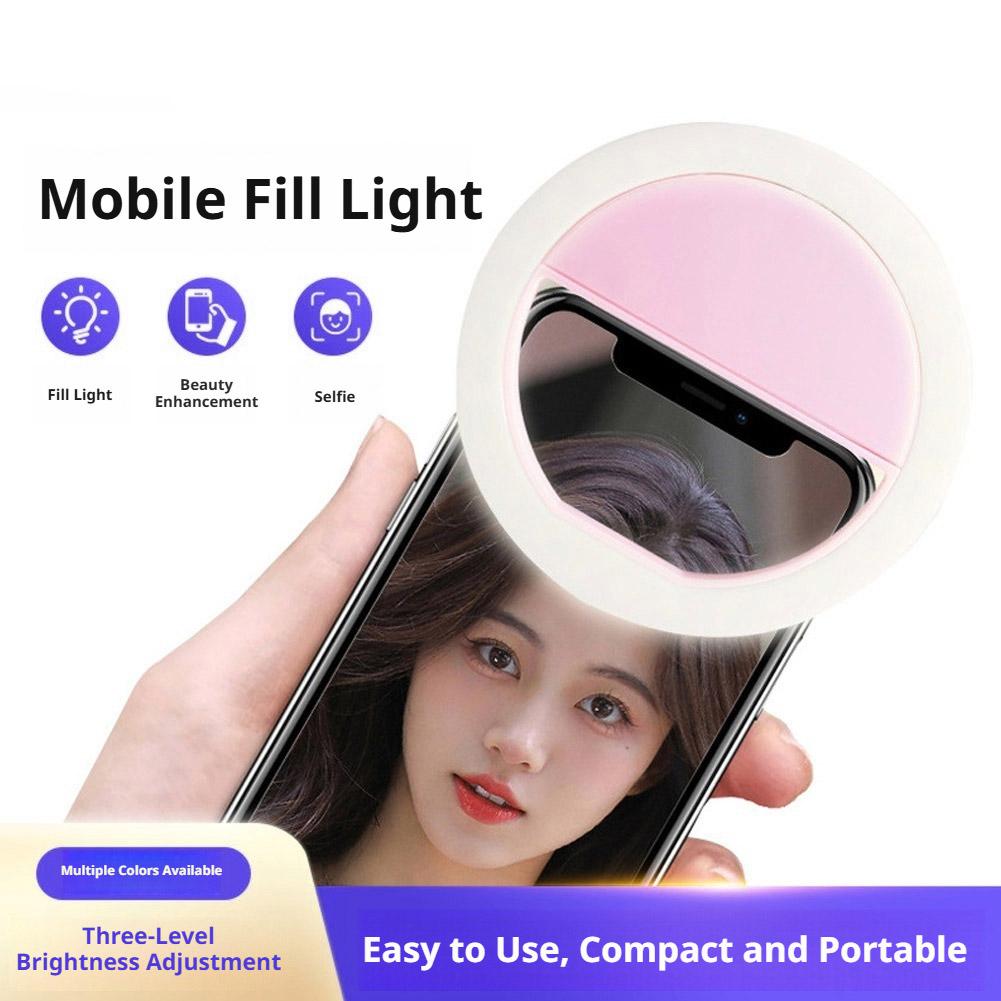 Lampu Cincin Selfie Clip On Is - Photography Lighting Description ulasan dan harga