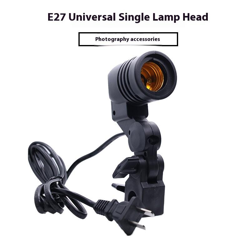 Kabel Hitam 1.8M Soket E27 Sof - Photography Lighting Tools ulasan dan harga