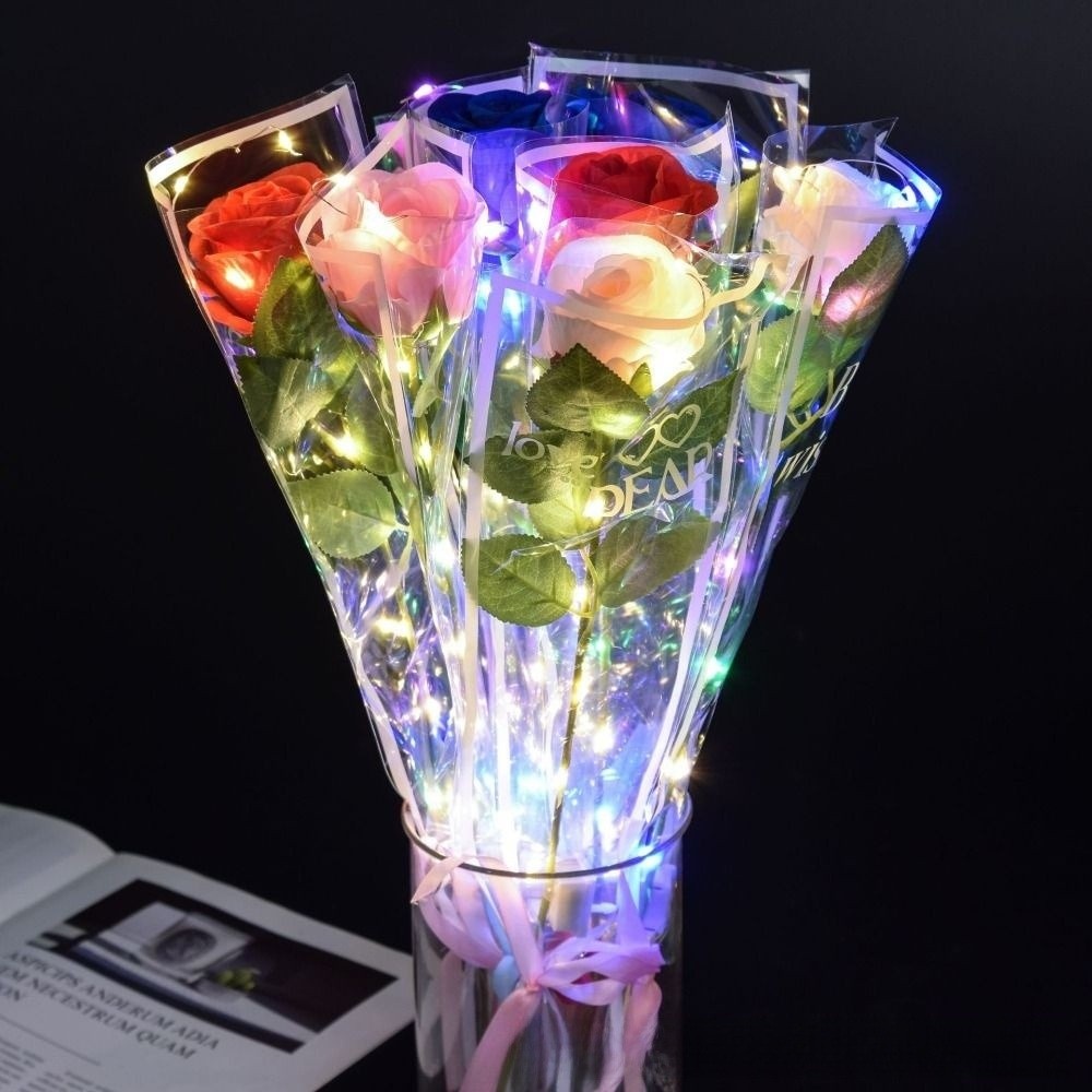 Lampu LED Bunga Mawar Buatan y - Photography Lighting Simulation ulasan dan harga