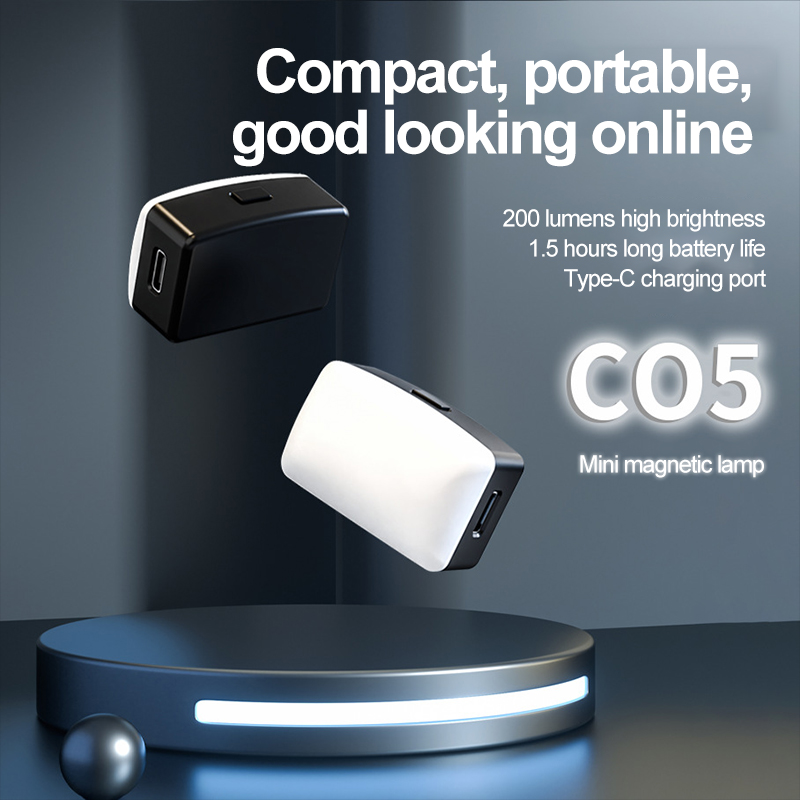 Lampu swafoto LED saku portabe - Photography Lighting Description ulasan dan harga