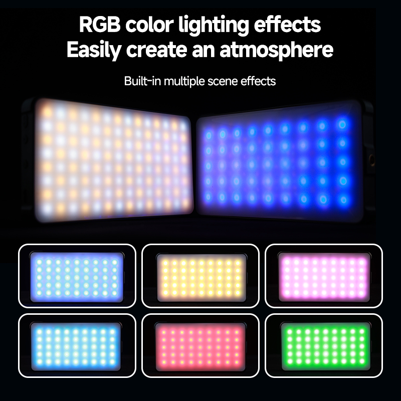 Lampu Video LED RGB Isi Lurus  - Photography Lighting Description ulasan dan harga