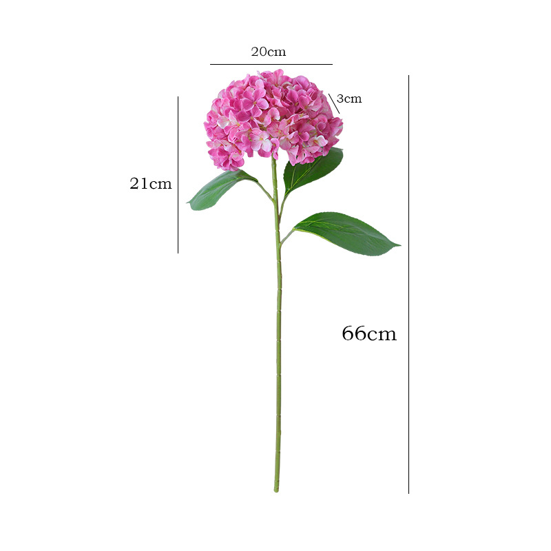 1 buah bunga hydrangea simulas - Photography Lighting Simulation ulasan dan harga