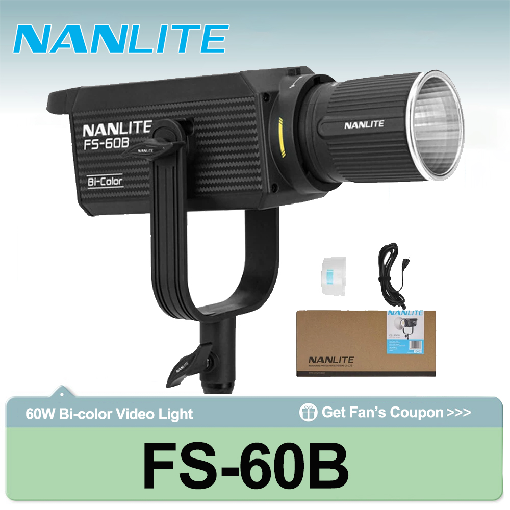 Lampu Sorot Bi-color Nanlite F - Photography Lighting Outdoor ulasan dan harga