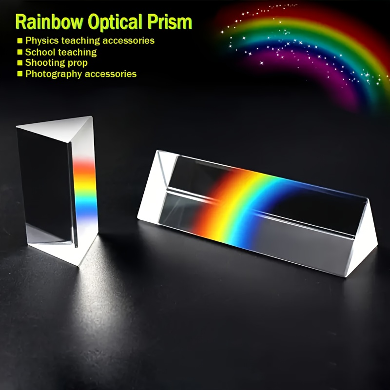 Prisma Refraksi Spektral Kaca  - Photography Lighting Tools ulasan dan harga