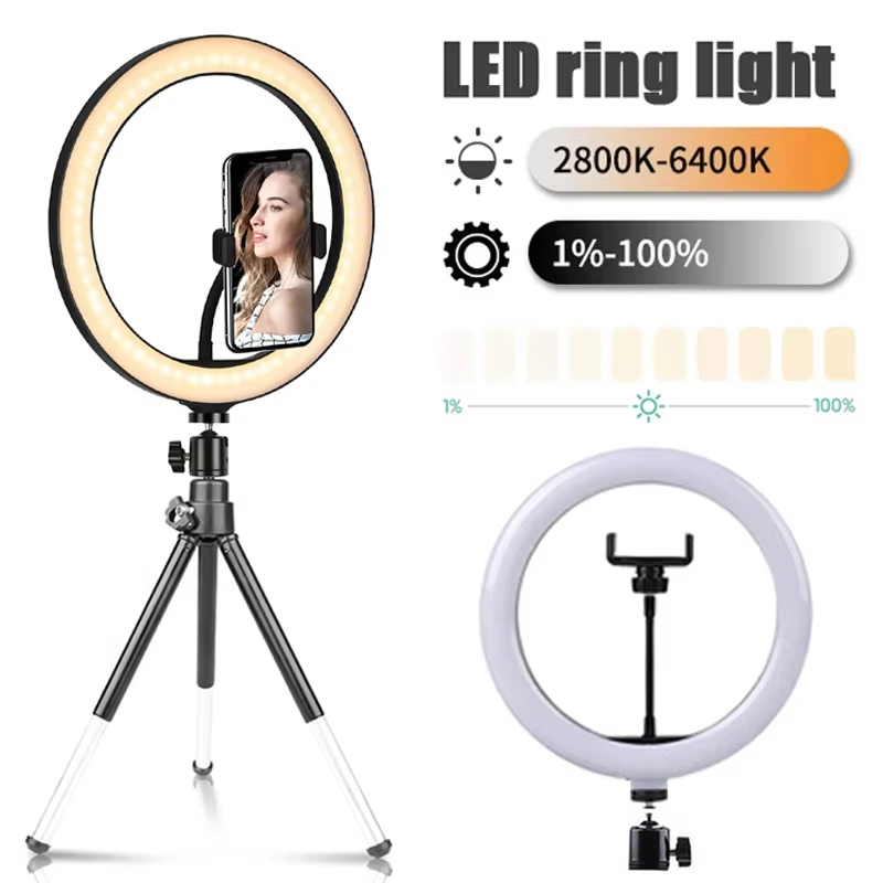 Lampu Cincin Selfie 10 inci, L - Photography Lighting Description ulasan dan harga