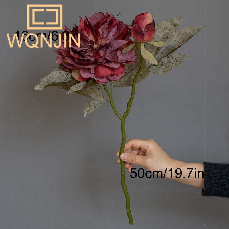 1 Buah Bunga Simulasi Peony Be - Photography Lighting Simulation ulasan dan harga