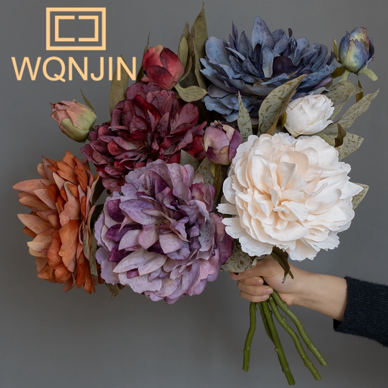1 Buah Bunga Simulasi Peony Be - Photography Lighting Simulation ulasan dan harga