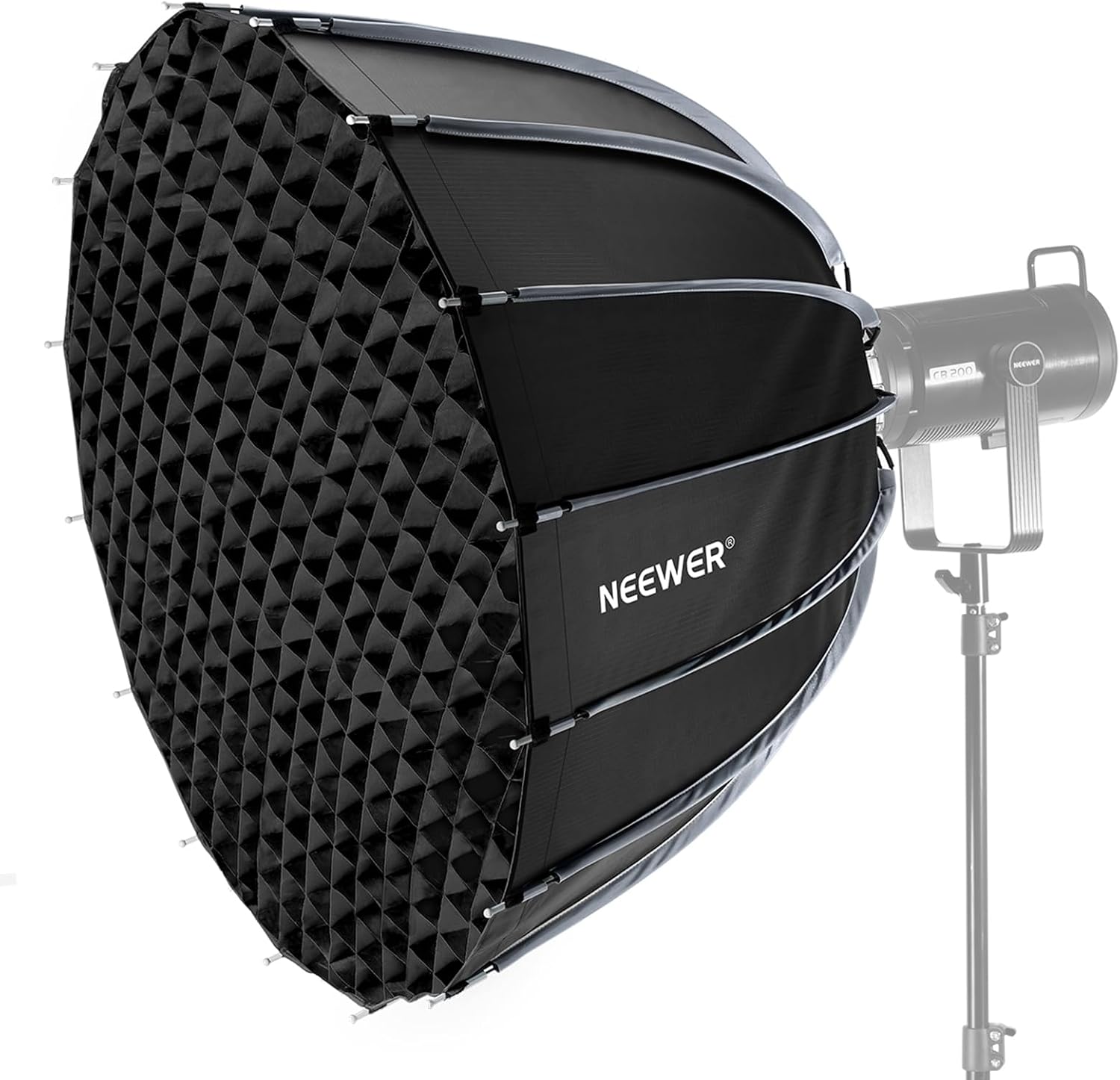 Softbox Parabola dengan Duduka - Photography Lighting Box ulasan dan harga