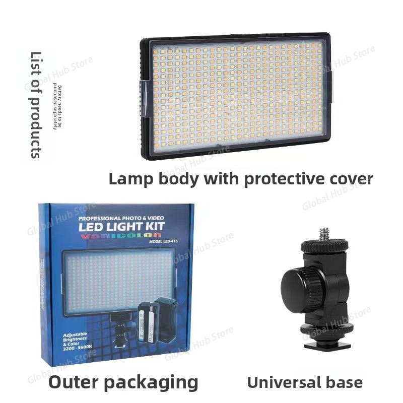 416 Lampu Fotografi Panel Data - Photography Lighting Tools ulasan dan harga