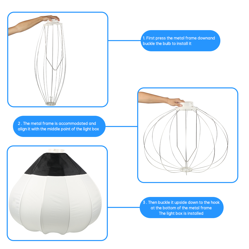 Softbox Globe Lantern 65cm, Mo - Globe Modifier Round ulasan dan harga