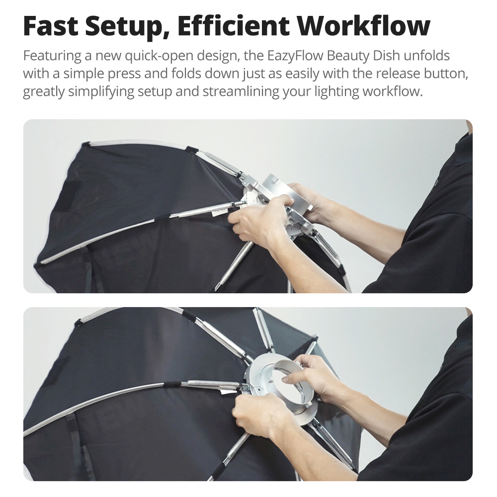 Godox EazyFlow Beauty Dish 65/ - Photography Lighting Box ulasan dan harga