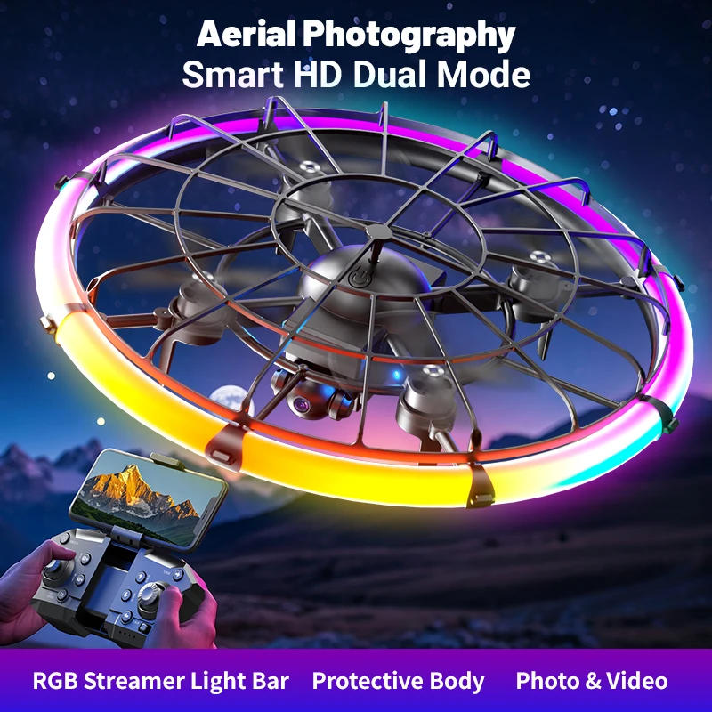 JJRC H145 UFO RC Drone dengan  - Photography Lighting Outdoor ulasan dan harga