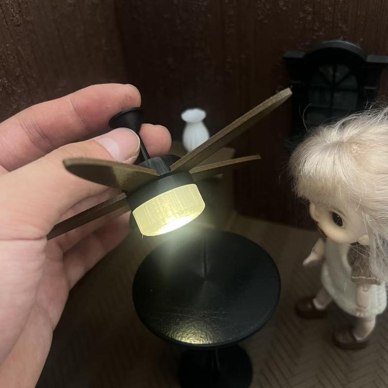 Kipas Angin Miniatur dengan La - Photography Lighting Box ulasan dan harga