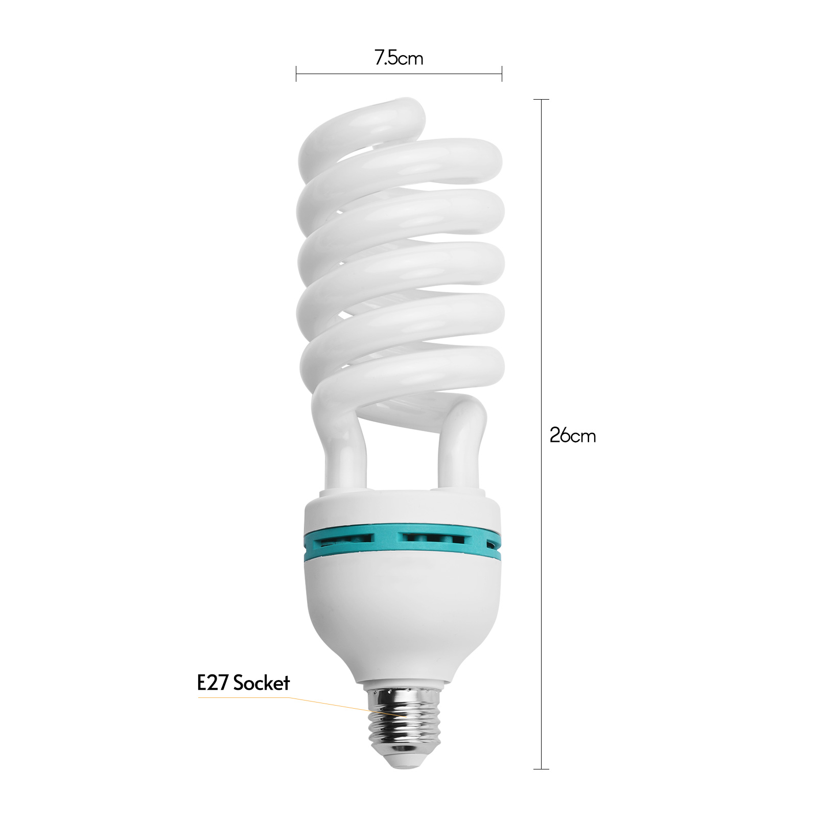 Andoer bohlam lampu Spiral, 13 - Photography Lighting Tools ulasan dan harga