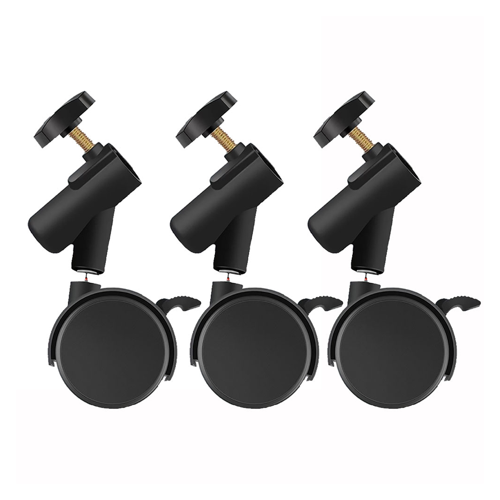 3 buah/set Roda Kastor Fleksib - Photography Lighting Tools ulasan dan harga